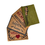 Coir Doormat, Size 40 x 60cm, assorted designs